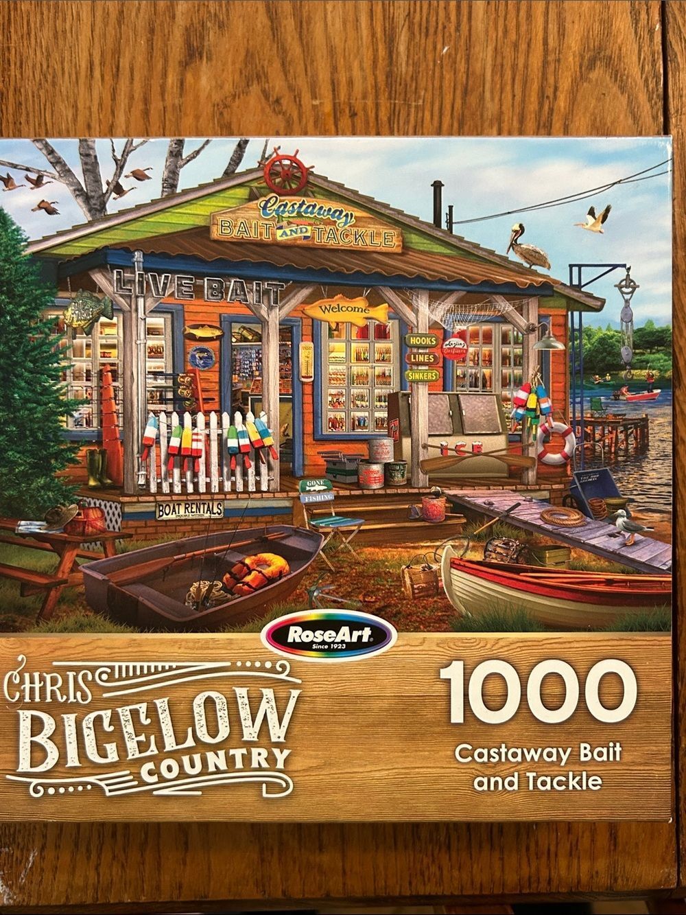 Castaway Bait and Tackle 1000 piece Puzzle 🧩 🧩
